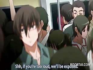 Sensual Anime  Babe Giving Her Coed A Boner