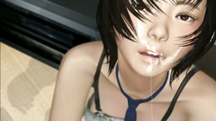 Facial For A Cute Face Of A Stunning Asian Babe In Hardcore 3d Porn