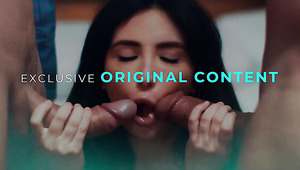 Erotic Anal Sex With Slender Brunette Alyssa Bounty