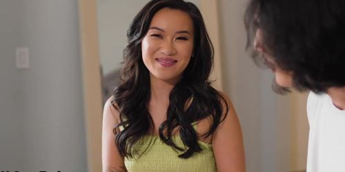 Cockcusking Asian Babe Pussysmashed By BF In Doggystyle