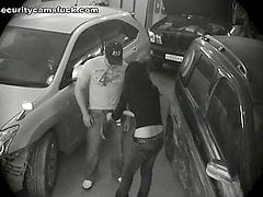 Brunette Babe Knows How To Settle Car Accident Down, She Starts With Blowjob