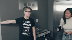 Lesbian Sex Cute Latina With Asian