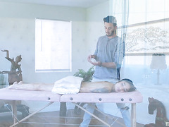 Interracial Fuck With Hot Teen Asian Avery Black And Masseur