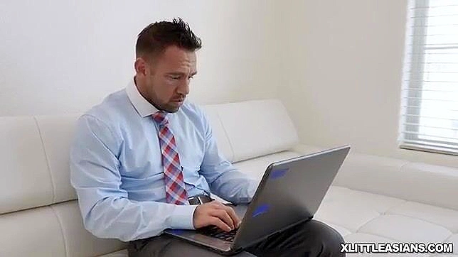 Sexy Japanese Pornstar With Tight Cunt Gets Nailed By Huge American Dick!