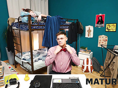 Chubby Mimi Had Fun With A Couple Of Young Dudes In Bed