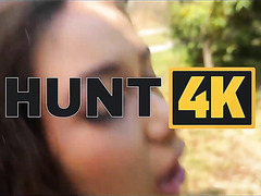 Cheating Skinny Brunette In Bikini Fucks With Me For Money In A Park