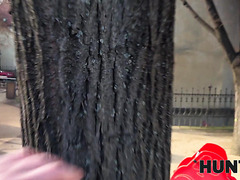 Charming Slim Slutty Brunette Babe Miami Has Lots Of Fun With A Stranger In Front Of Her Cuckold BF