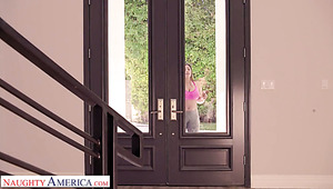 Voluptuous Busty Housewife Ella Knox Is Banged Well In The Shower