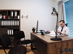 She Was In Serious Trouble Being Indebted And Got To Suck His Dick