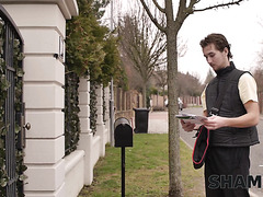 Delivery Guy Watching Busty MILF Victoria Nova Being Fucked On Camera