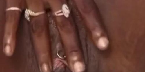 Ebony Babe Sprayed With Cum After BJ And Hard Dick Pounding