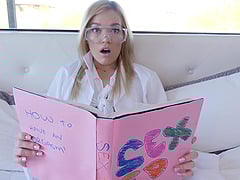 Horny Blonde Teen Katie Kush Masturbates And Gets Missionary Fucked