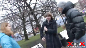 Elated Blonde Babe Gets Nailed In All Holes