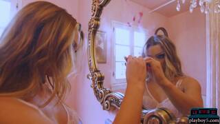 Big Ass Blonde Playboy Model Aubrey Destremps Showing Off Her Hot Body Nude