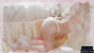 Blonde Asian MILF Kazumi Squirts Exposes Her Big Tits And Ass For Playboy