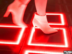 Sexy Small Titted Paige Owens Tries Mick Blue’s Huge Dick & A Big Dildo With Her Ass, After DP