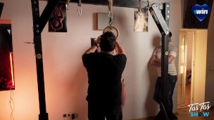 Submissive Laura Quest Got Tied Up & Fucked Hard In A BDSM Dungeon | Sapanking Lesson