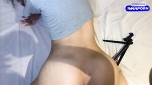 Sexy Big Ass Latina Gets Facial After Pussy And Ass Fuck