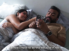 My Busty Latina Girl With Big Ass Fucks With Her Stacked Stepson Behind Her Husband’s Back