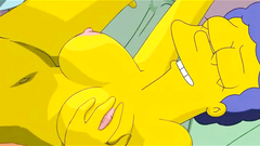 The Simpsons Porn With Marge Getting Her Pussy And Anus Smashed By A Horny Homer