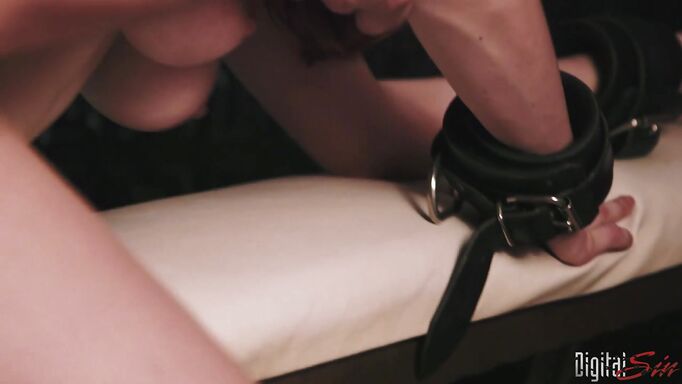 Handcuffed Penny Gets Driven By Richie's Cock