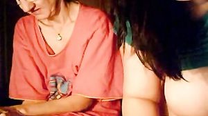 BBW Girl And Her Granny On Webcam