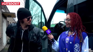 Sexy Guy Captures Curvy Reporter And Dominates Her   Letsdoeit