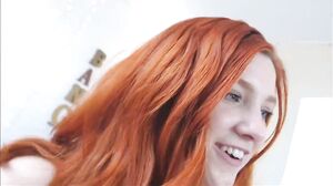 Redhead Bbw Huge Tits Babe Webcam Vibrator Show