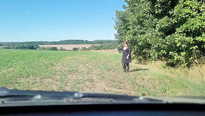 Fat Teen In Pantyhose Gets Wild Outdoor Sex In Private Public Spot And Cumshot On Fat Butt.