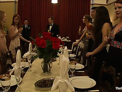 Hardcore BDSM Orgy During Brunch