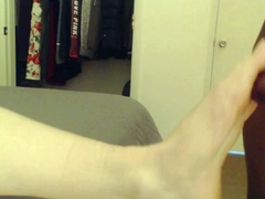 Amateur Brunette Fucks Two Big Cocks