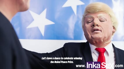 Donald Trump And Elon Musk Fuck Latina Immigrants