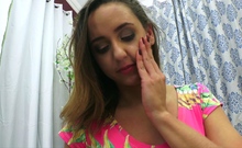 Blonde Is Flashing Her Big Boobs In The Outdoors