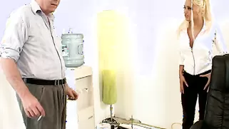 Experienced Master Caned A Long Legged Toned Blonde