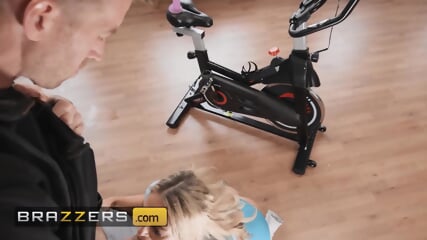BRAZZERS   Lana Wolf Is So Horny That When She Sees Danny D In The Gym She Jumps On His Cock Right Away