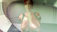 Busty Redhead Beauty Roughly Fucked By Ugly Monster