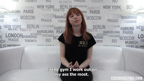 Blondie And Redhead At Casting Threesome Sex Video