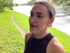 After Walk Fuck On A Desk With Perfect Blonde MILF With Big Tits