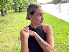 Park Date Escapades: Blonde Thrills With Table Top Tantalisation