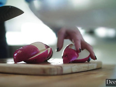 Sexy Blonde Beauty Gets Railed With Her BBC Friend’s Thick Shaft In Her Bed