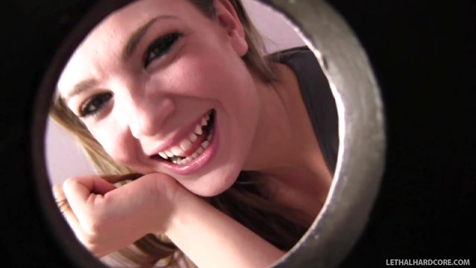 Bailey Blue Fits A Big Cock In Her Mouth