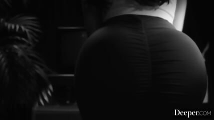 Deeper. Maitland & Violet Share BBC In Intense Threesome