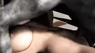 Evil Centaurs Gangbang Blonde