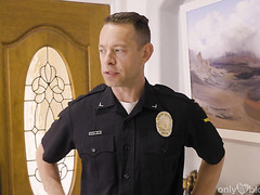 Slim Petite Teen Hottie Athena Heart Gives A Policeman An Amazing Sloppy Blowjob & Footjob