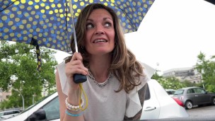 I Fuck A Milf On A Parking Lot And She Swallows My Cum