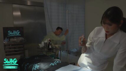 Timestop Fucking Sexy Nurse In Hospital. SWAG.live