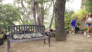 Alexis Adams Public Blowjob