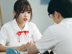 Two Charming Petite Chinese College Girls Share Massive BBC In Exciting 3 Some