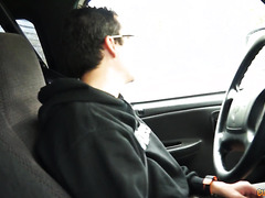 Buxom Brunette Milf Fucked By A Stranger In The Car   CumLouder