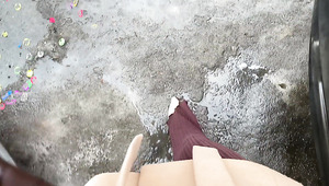 He Didn’t Expect Me To Get In The Car All Naked And Sucking His Dick